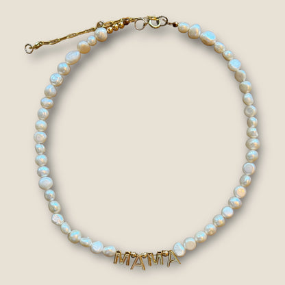 The Momma Beaded Necklace