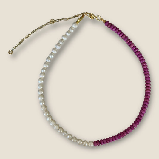 The Iris Beaded Necklace