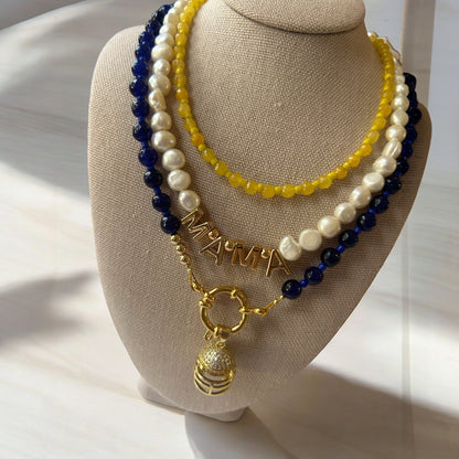 The Momma Beaded Necklace