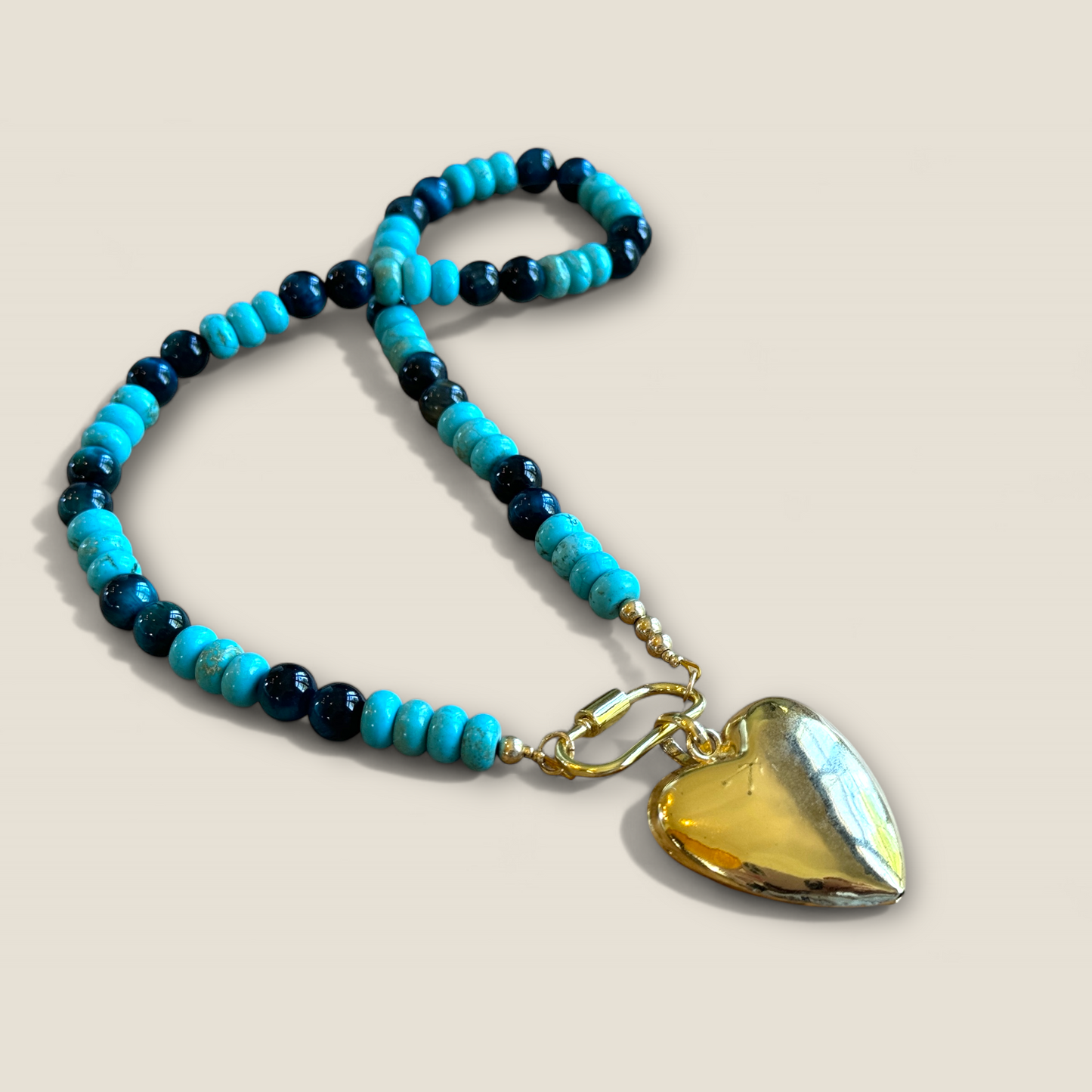 Tiger's Eye Beaded Necklace