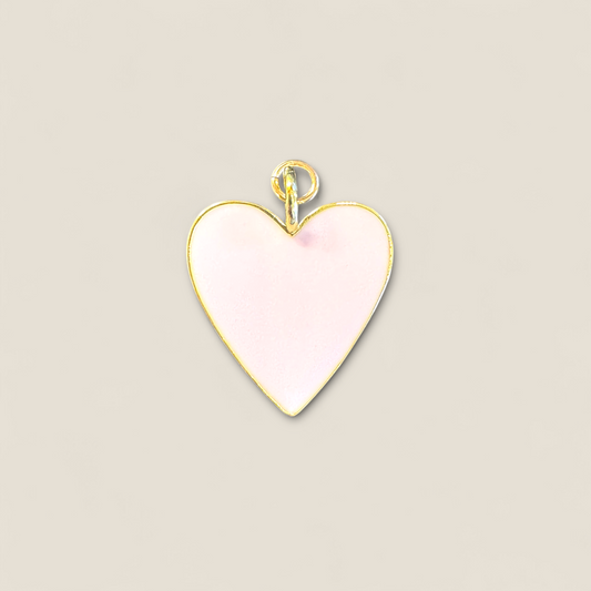 Pink Heart Charm (Medium)