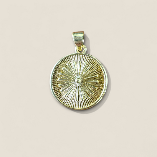 Coin Medallion Charm